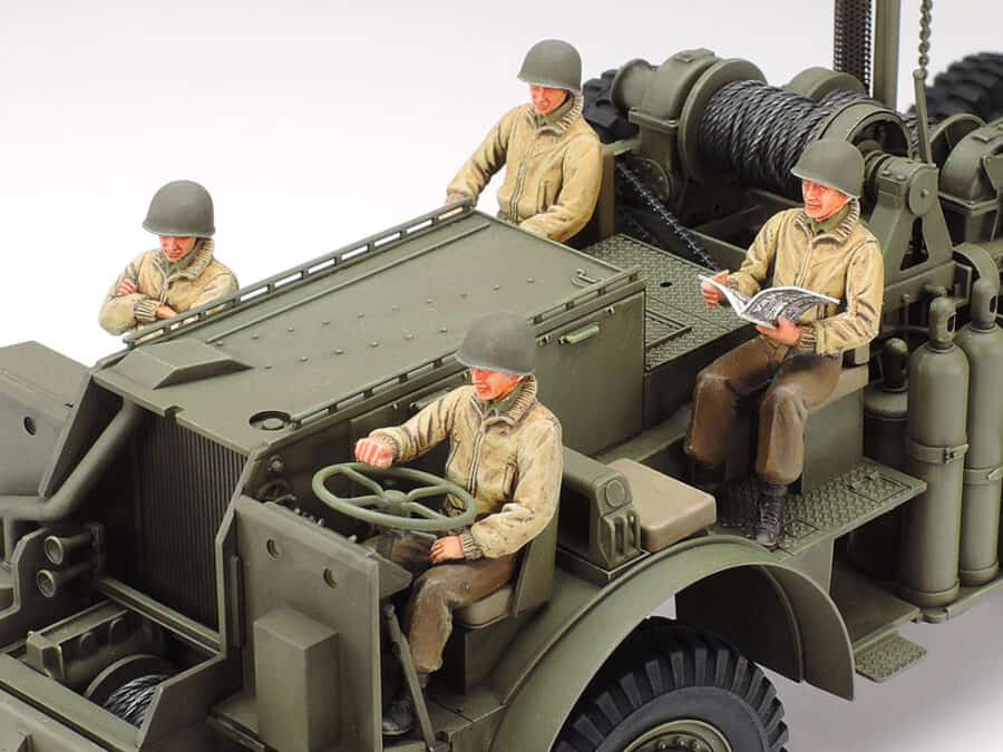 田宫 35230 1/35 美国 40吨坦克运输车 "龙车" - 图片 8