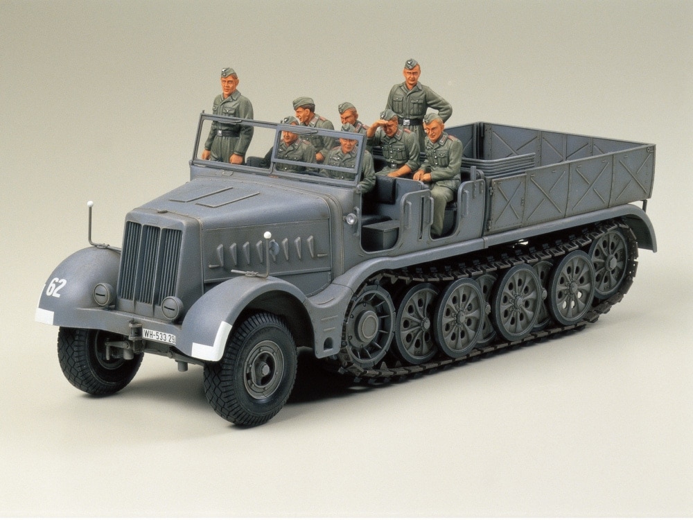 35239_1 田宫 35239 1/35 德军 18吨 重型半履带车 SdKfz.9 FAMO - 图片 1