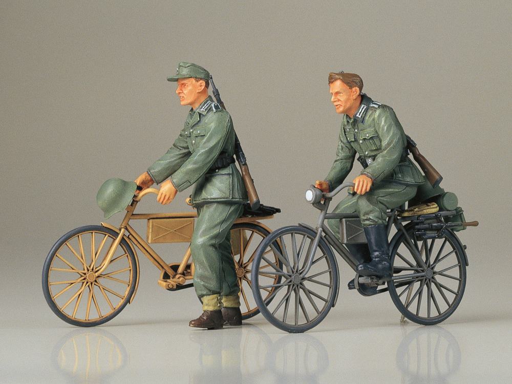35240_1 田宫 35240 1/35 德军 步兵 自行车行军套装 - 图片 1