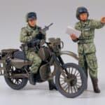 田宫 35245 1/35 日本陆上自卫队 摩托车侦察套装