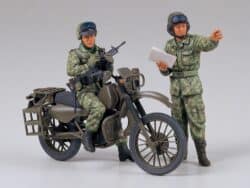 田宫 35245 1/35 日本陆上自卫队 摩托车侦察套装