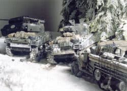 田宫 35250 1/35 美国 M4A3谢尔曼中坦克 75毫米炮配备 后期型 (前线突破) - 图片 3