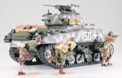 田宫 35250 1/35 美国 M4A3谢尔曼中坦克 75毫米炮配备 后期型 (前线突破) - 图片 5