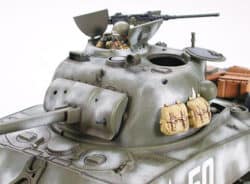 田宫 35250 1/35 美国 M4A3谢尔曼中坦克 75毫米炮配备 后期型 (前线突破) - 图片 7
