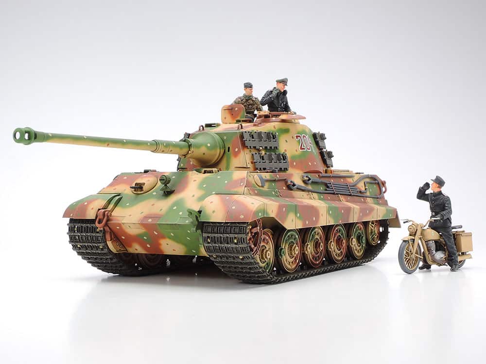35252_1 田宫 35252 1/35 德国 虎王坦克 (阿登战线) - 图片 1