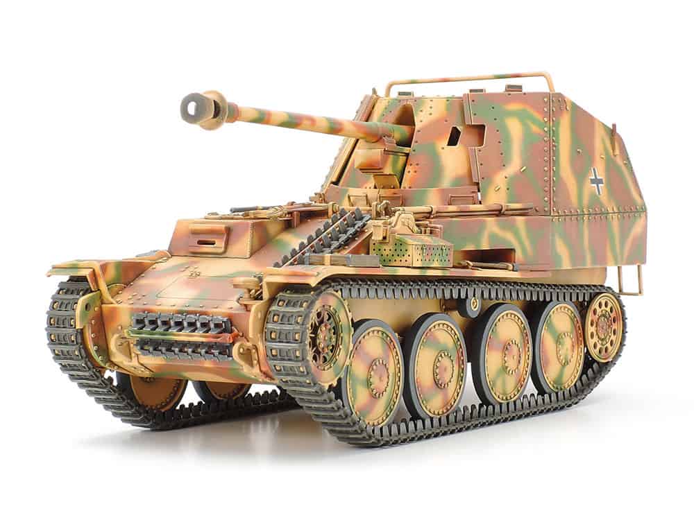 35255_1 田宫 35255 1/35 德国 黄鼠狼III坦克歼击车 M型 (7.5厘米Pak40配备型) - 图片 1