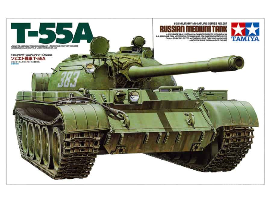 田宫 35257 1/35 苏联 T-55A坦克 - 图片 2