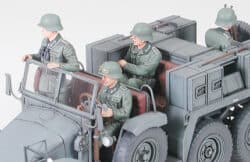田宫 35259 1/35 德军 克虏伯牵引车 37厘米反坦克炮牵引型 - 图片 5
