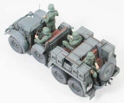 田宫 35259 1/35 德军 克虏伯牵引车 37厘米反坦克炮牵引型 - 图片 6