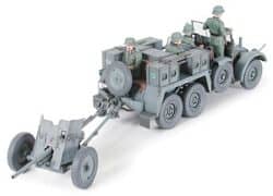 田宫 35259 1/35 德军 克虏伯牵引车 37厘米反坦克炮牵引型 - 图片 7