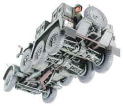 田宫 35259 1/35 德军 克虏伯牵引车 37厘米反坦克炮牵引型 - 图片 8