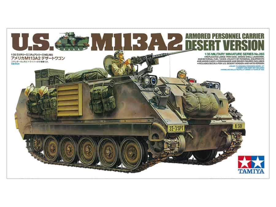 田宫 35265 1/35 美国 M113A2 装甲运兵车 沙漠版 - 图片 2
