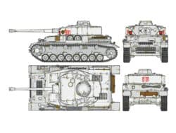田宫 36211 1/16 德国 IV号坦克J型 (带马达) - 图片 8