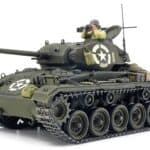 田宫 37020 1/35 美国 M24查菲轻坦克