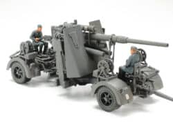 田宫 37027 1/48 德国重型拖拉机 SS-100 & amp; 88mm 高射炮 Flak37 套装 - 图片 4