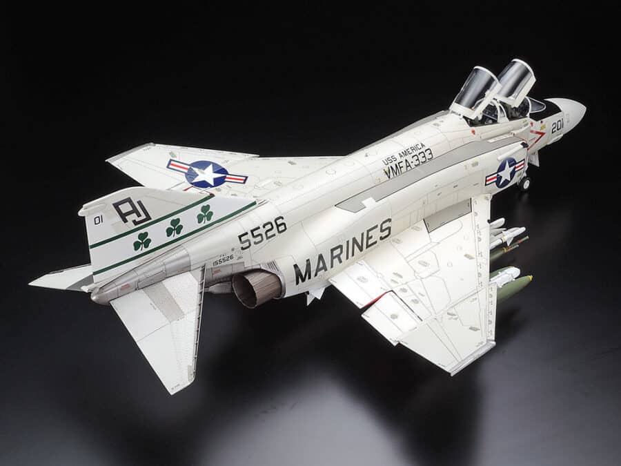 田宫 60308 1/32 麦克唐纳 F-4J 鬼怪II战斗机 海军版 - 图片 3