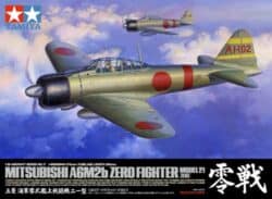 田宫 60317 1/32 三菱 日本海军 A6M2b 零式舰上战斗机二一型 - 图片 2