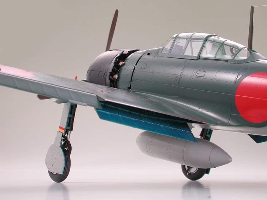 田宫 60318 1/32 三菱 A6M5 海军零式舰上战斗机52 型 - 图片 4