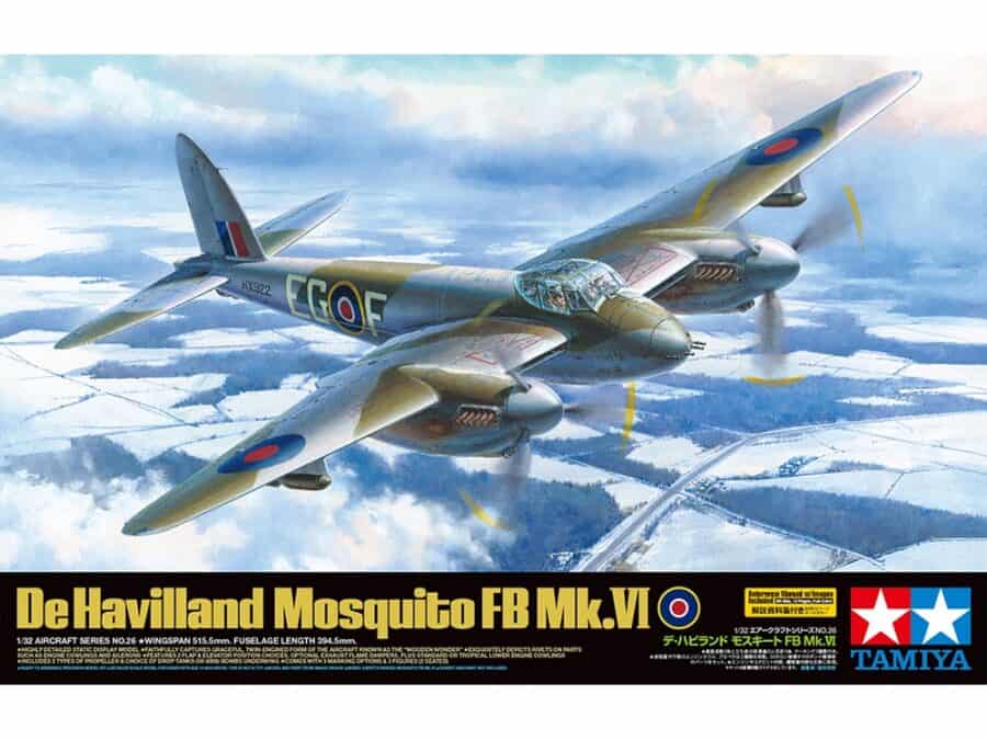 田宫 60326 1/32 德哈维兰 蚊式轰炸机 FB Mk.VI - 图片 2