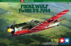 田宫 60778 1/72 福克-沃尔夫 Fw190百舌鸟战斗机 D-9型 JV44 - 图片 2