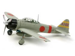 田宫 60780 1/72 三菱 零式舰上战斗机二一型