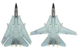 田宫 60782 1/72 格鲁门 F-14A 雄猫式战斗机 - 图片 4