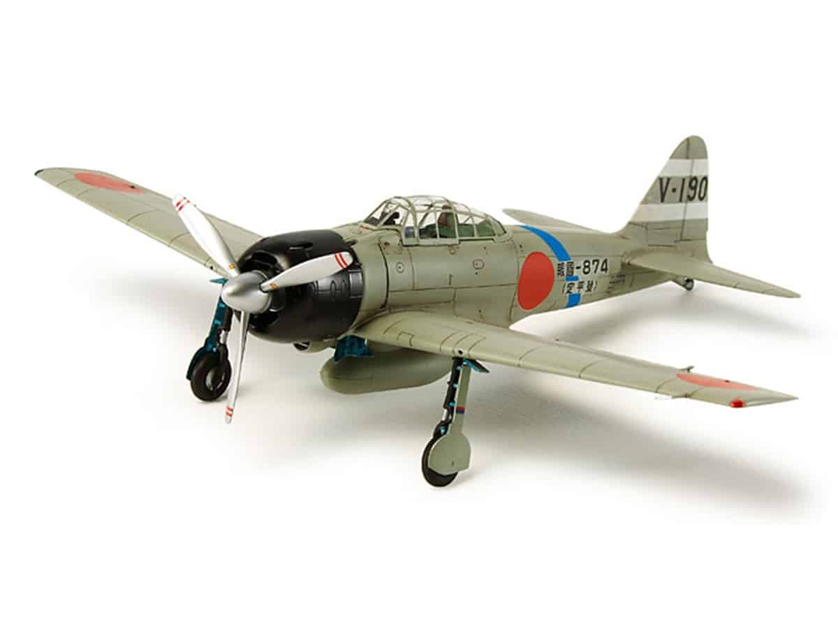 60784_1a 田宫 60784 1/72 三菱 零式舰上战斗机三二型 - 图片 1