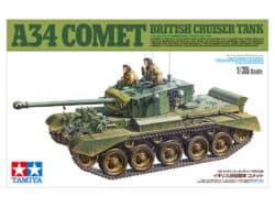 田宫 35380 1/35 英国 巡航坦克 A34 彗星 - 图片 2