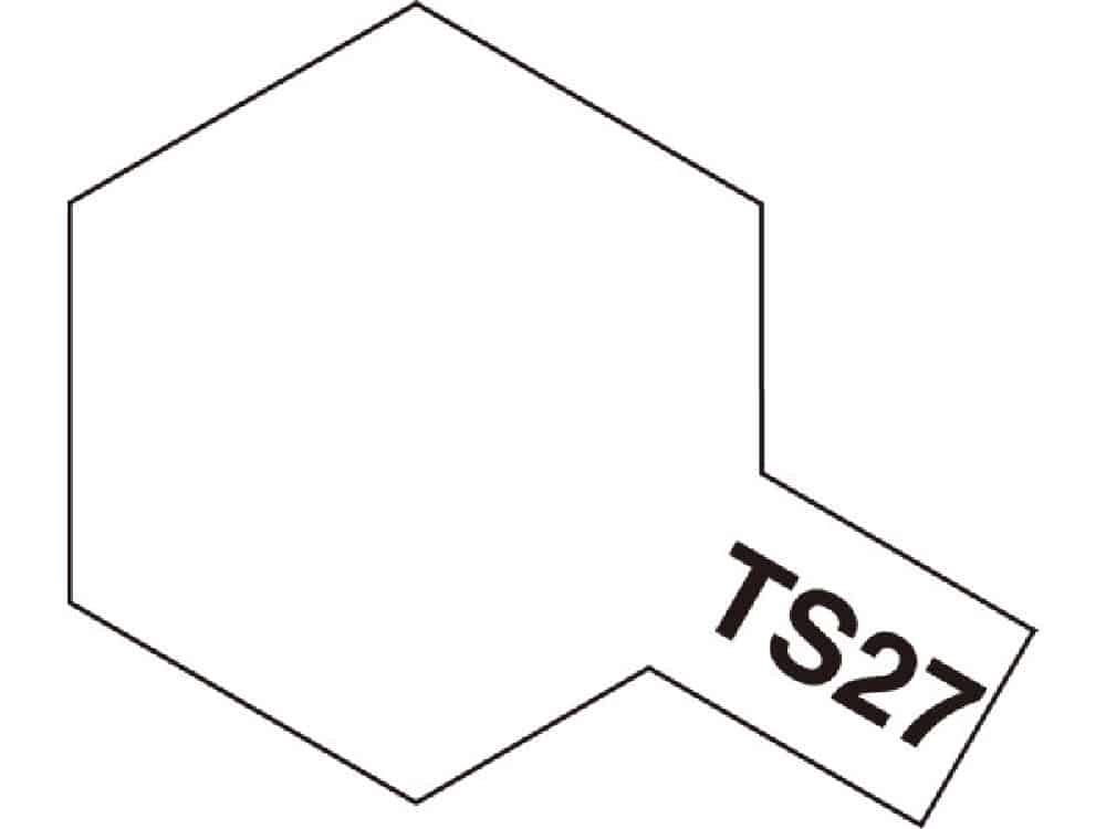 85027_1_tn 田宫 85027 Tamiya Color 喷漆 TS-27 消光白 - 图片 1