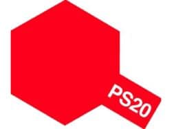 田宫 86020 聚碳酸酯PC塑料用喷漆 PS-20 荧光红