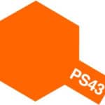 田宫 86043 聚碳酸酯PC塑料用喷漆 PS-43 透明橙