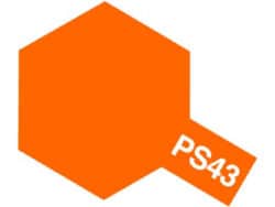 田宫 86043 聚碳酸酯PC塑料用喷漆 PS-43 透明橙