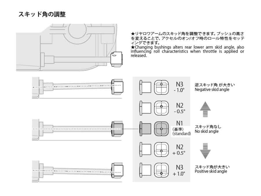 田宫 54967 TT-02S 钢调整 SusMt 后 - 图片 4