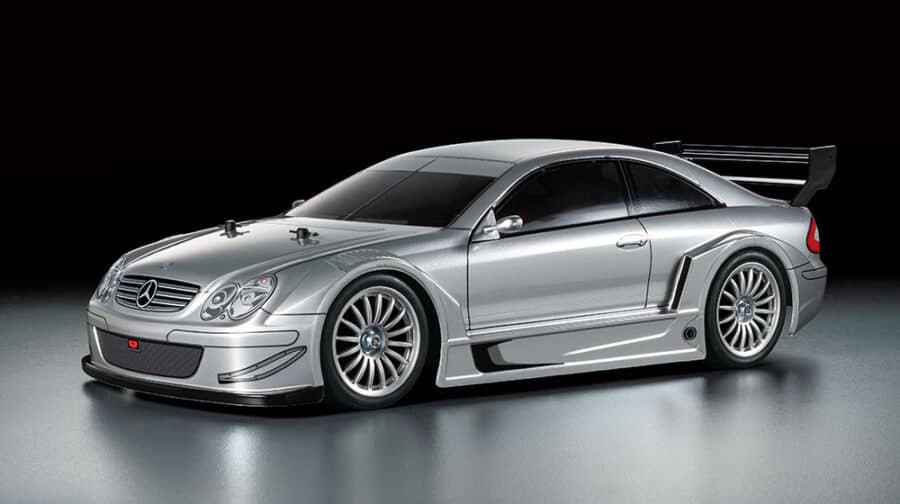 田宫 58722 1/10 RC遥控车 2002 梅赛德斯-奔驰 CLK AMG 赛车版 (TT-02 底盘) - 图片 2