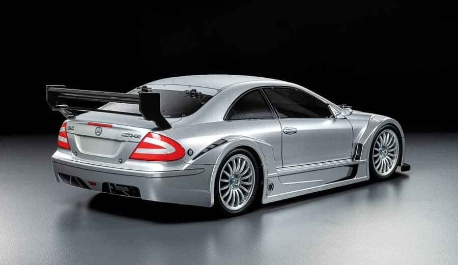 田宫 58722 1/10 RC遥控车 2002 梅赛德斯-奔驰 CLK AMG 赛车版 (TT-02 底盘) - 图片 3