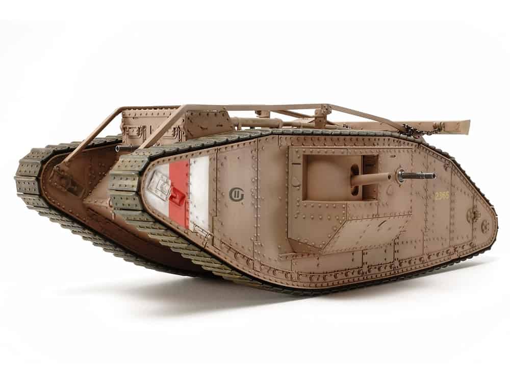 30057_1 田宫 30057 1/35 WWI 英国 Mk.IV坦克 雄性型 (马达驱动) - 图片 1