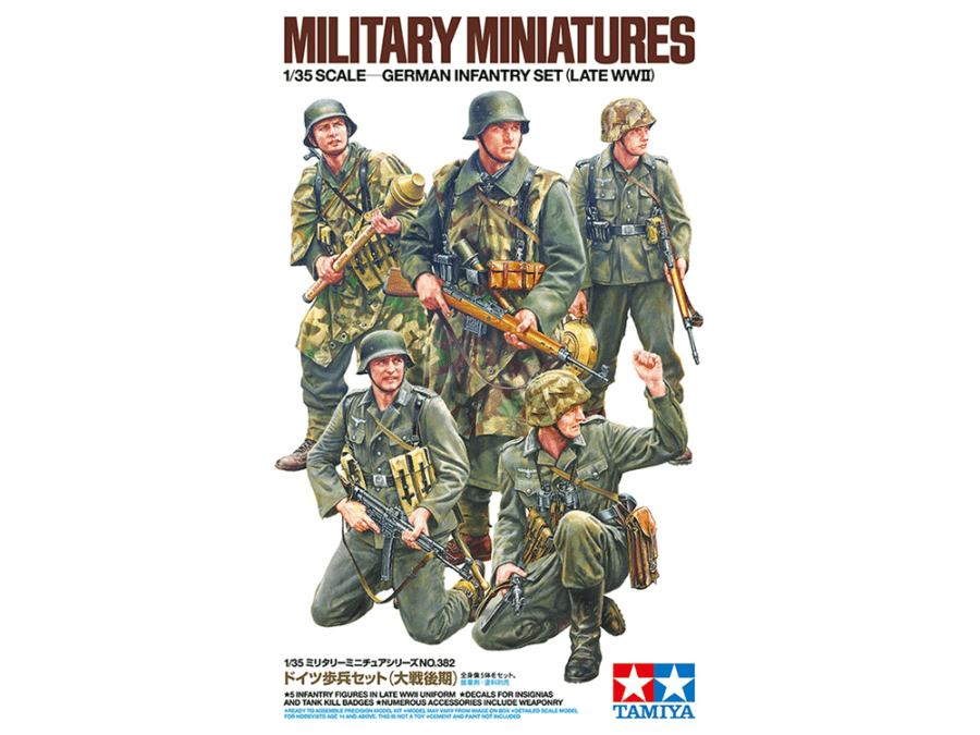 田宫 35382 1/35 德国 步兵套装 (二战后期) - 图片 2