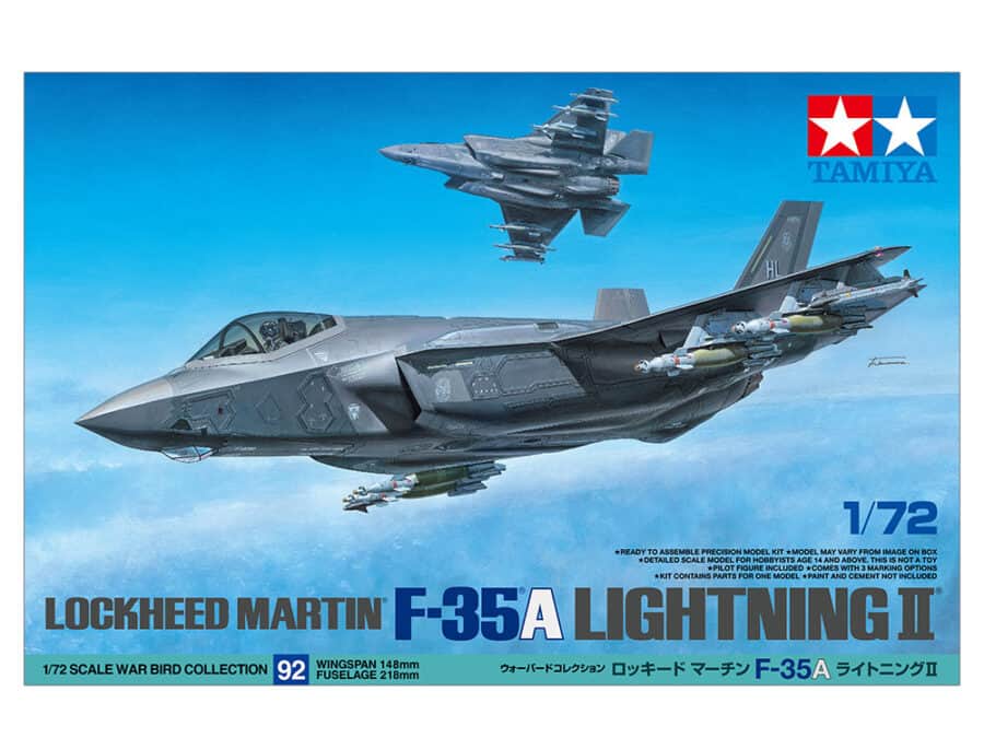 田宫 60792 1/72 洛克希德马丁 F-35A 闪电II战斗机 - 图片 2