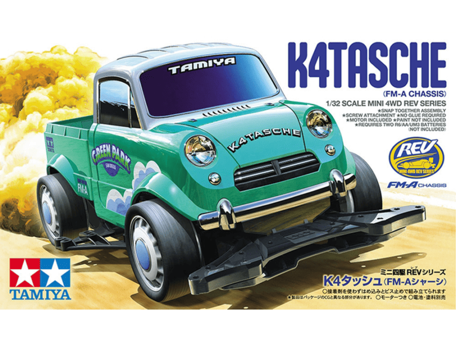 田宫 18720 1/32 迷你四驱车 K4袋子 K4Tasche (FM-A底盘) - 图片 2