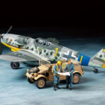 田宫 25204 1/48 梅塞施密特 Bf109 G-6．82式水桶车 套装