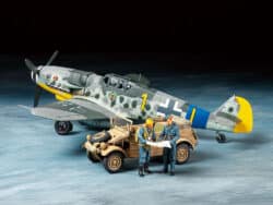 田宫 25204 1/48 梅塞施密特 Bf109 G-6．82式水桶车 套装