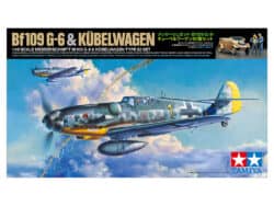 田宫 25204 1/48 梅塞施密特 Bf109 G-6．82式水桶车 套装 - 图片 2
