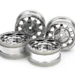 田宫 51715 BBX 铬银色电镀 轮圈4个 (26mm阔．偏距+2mm)