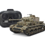 田宫 48218 1/35 RC遥控坦克 德军 4号坦克J型 (含遥控器)