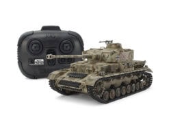 田宫 48218 1/35 RC遥控坦克 德军 4号坦克J型 (含遥控器)