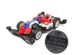 田宫 95164 1/32 迷你四驱车 音速机甲 Mach Frame 电镀银色车壳版 (FM-A底盘)