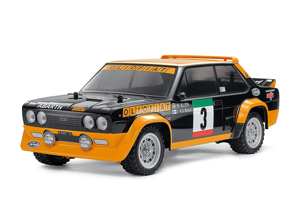 58723_1a 田宫 58723 1/10 RC遥控车 菲亚特 131 阿巴斯 Rally Olio Fiat (MF-01X底盘) - 图片 1