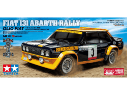 田宫 58723 1/10 RC遥控车 菲亚特 131 阿巴斯 Rally Olio Fiat (MF-01X底盘) - 图片 2