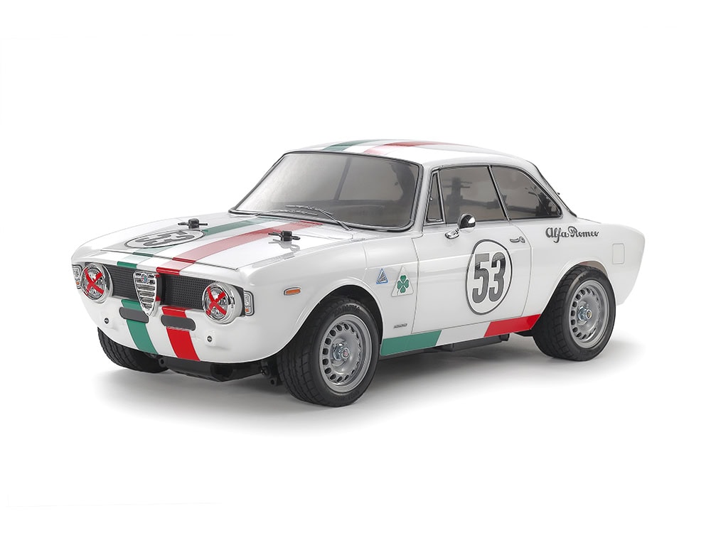 58732_1 田宫 58732 1/10 RC遥控车 阿尔法罗密欧 Giulia Sprint GTA Club Racer (MB-01底盘) - 图片 1