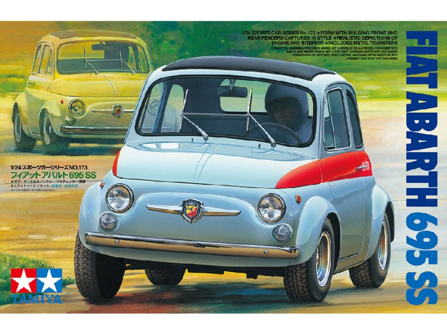 田宫 24173 1/24 快意 Abarth 695 SS - 图片 2
